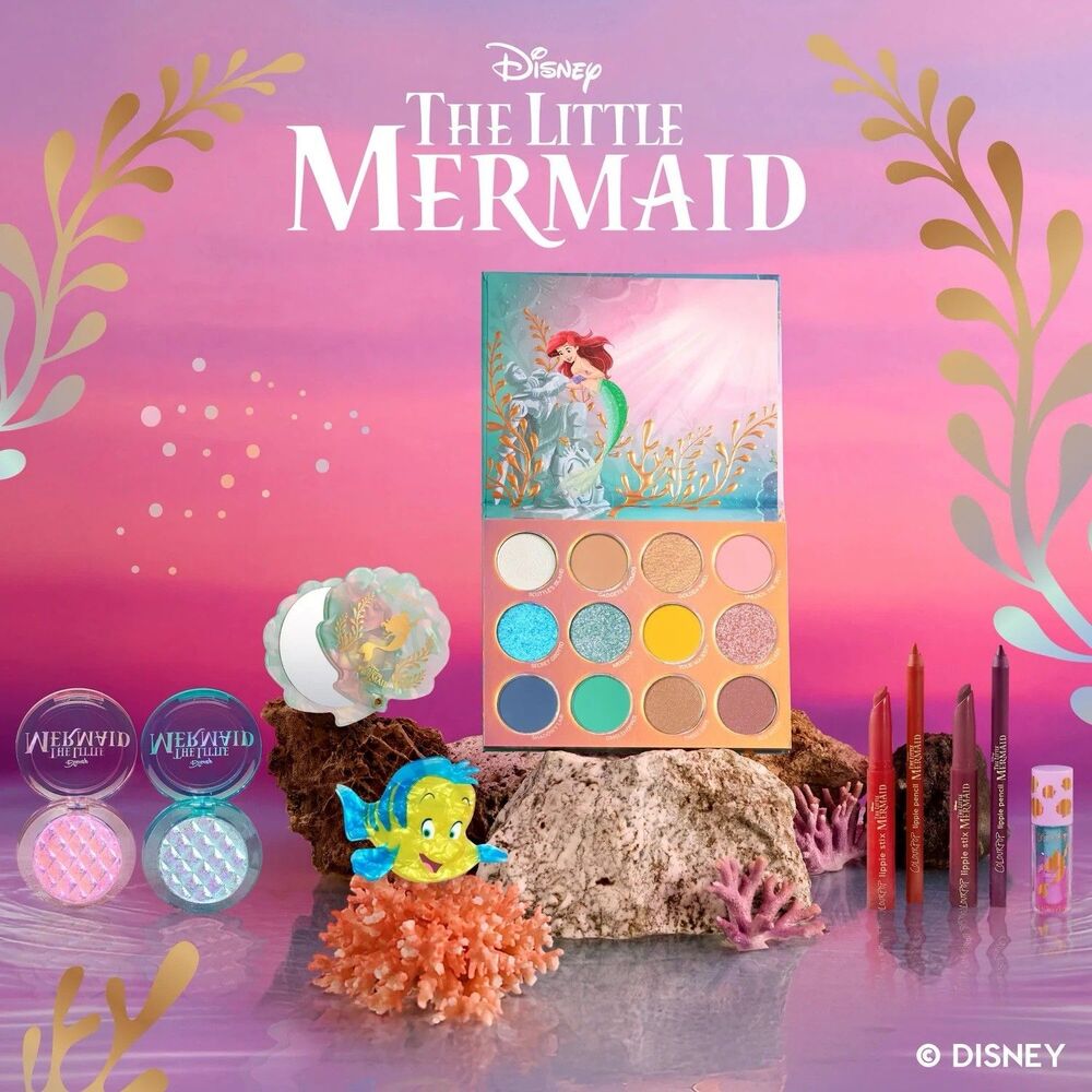 Colourpop The Little Mermaid Full Makeup Collection - Brand New Fast Shipping